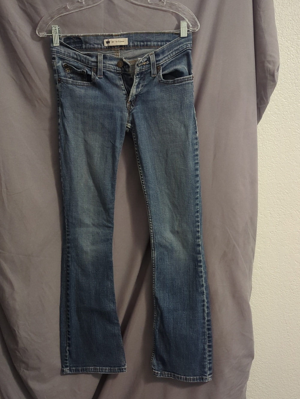 Levi's 524 Super low Bootcut Jeans Sz 26 X 32